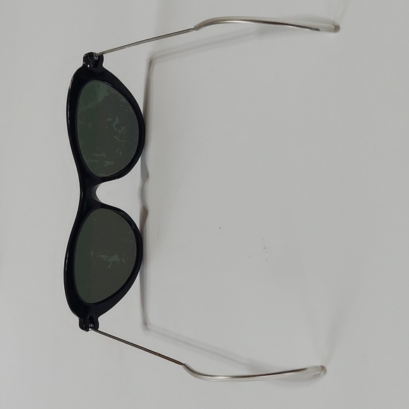 NWOT Prada Jet Black Ladies Cat Eye Frame Slim Arm Sunglasses - Picture 6 of 10